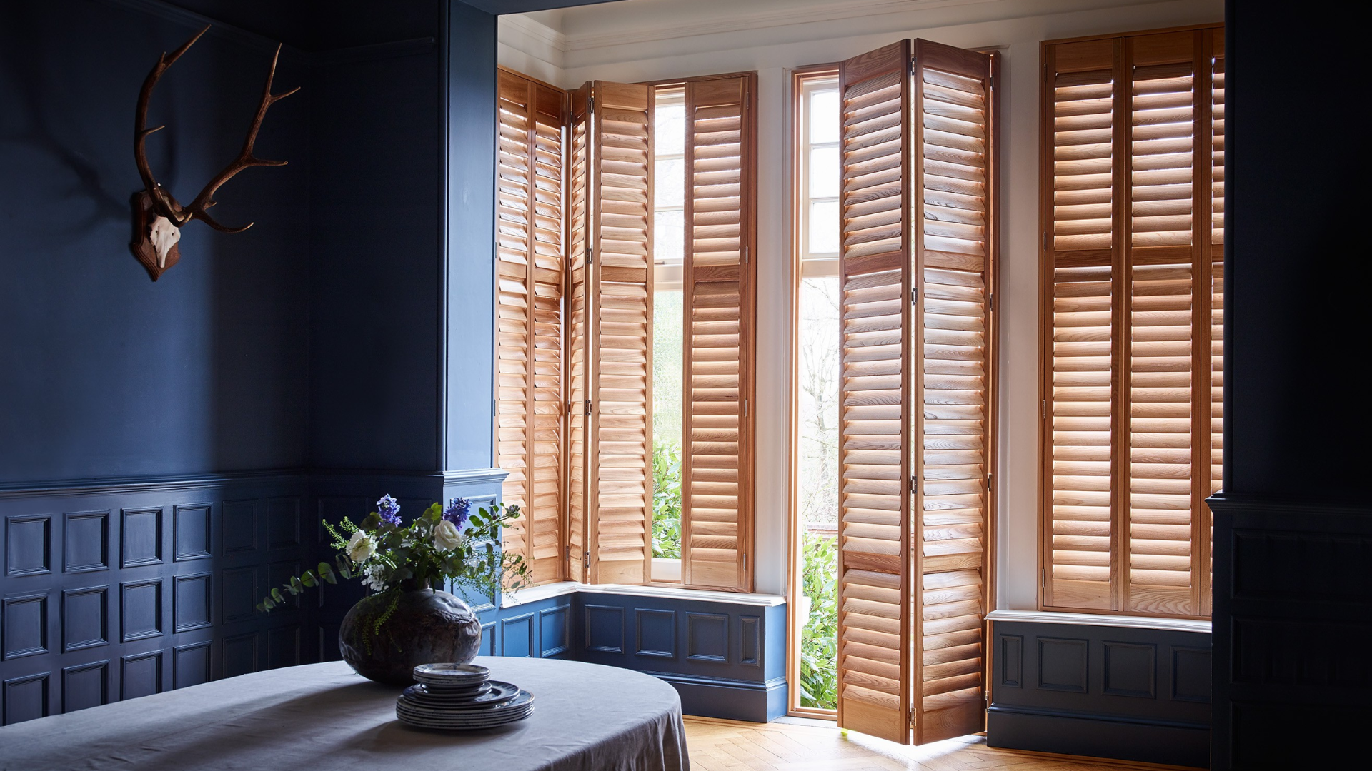 full height shutters